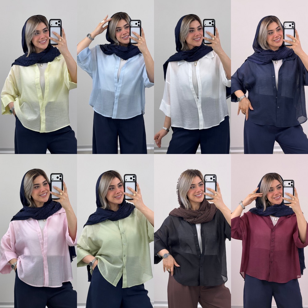 شومیز شیشه ای مدل آوان
